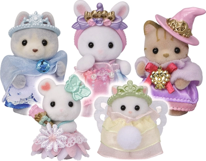 Baby hercegnők 5 figurás készlet