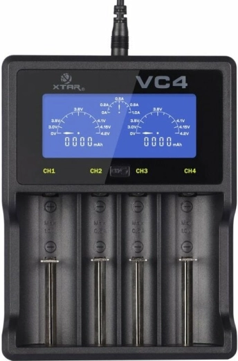 XTAR VC4 négycsatornás intelligens USB töltő
