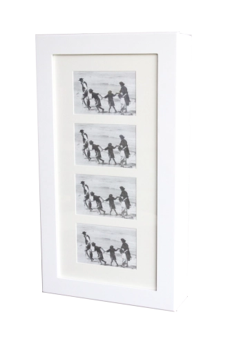 Fali fehér ékszerdoboz tükörrel 31 × 10 × 56 cm