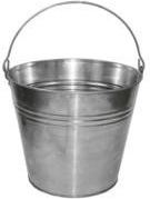 Horganyzott vödör 10 l