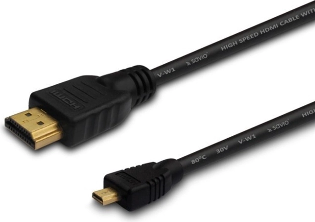 HDMI - micro HDMI 1 m fekete kábel