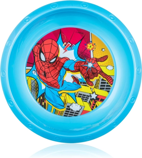 Gyerek műanyag tál 17 cm SPIDER-MAN mintával