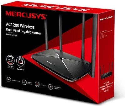 Két sávos Gigabites Vezeték nélküli Router Mercusys AC12G