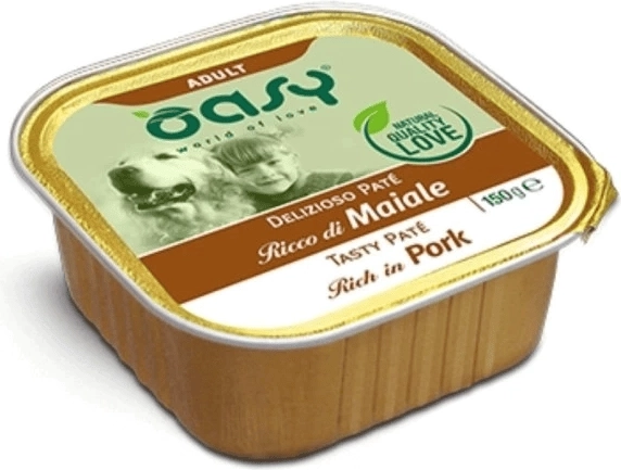 Oasy Tasty Paté Adult sertéssel, 150 g