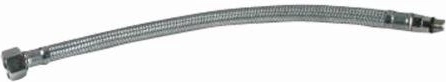 Bemeneti rozsdamentes acél tömlő M10 × 3/8", 50 cm