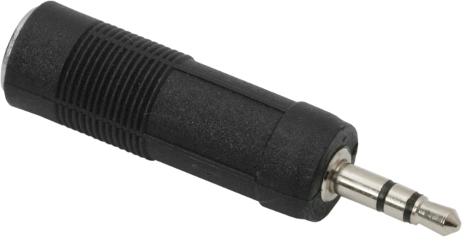 Sztereó adapter Jack 6,3 mm-ről Jack 3,5 mm-re