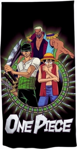One Piece fürdőlepedő