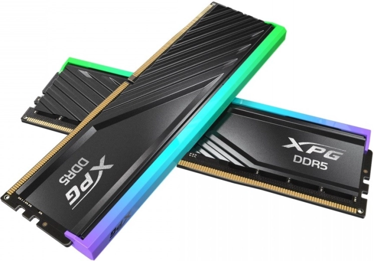 XPG Lancer Blade DDR5 6400 32GB (2x16) CL32 RGB memória fekete
