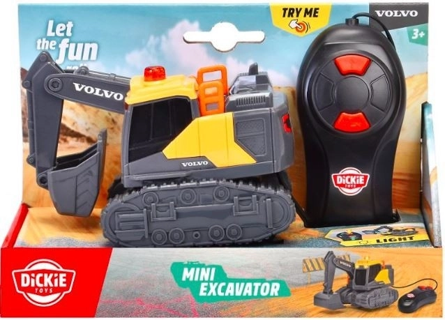 Volvo építőipari jármű, kotrógép 14 cm