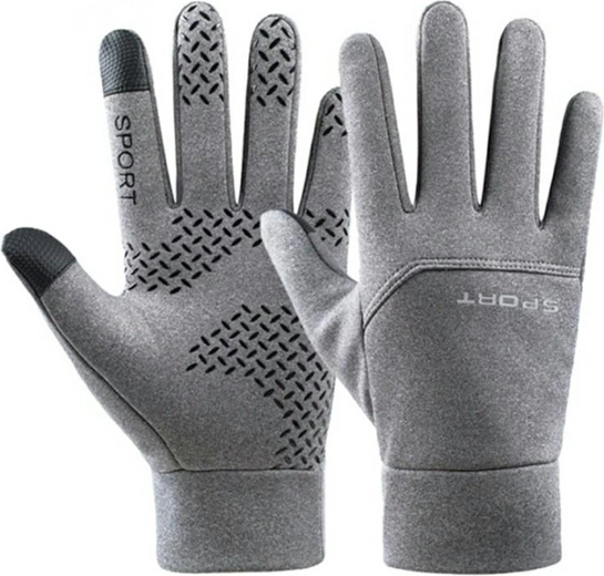 Sport kesztyű szürke