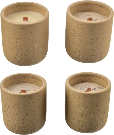 Kerámia illatgyertya 225 g (4 változat)