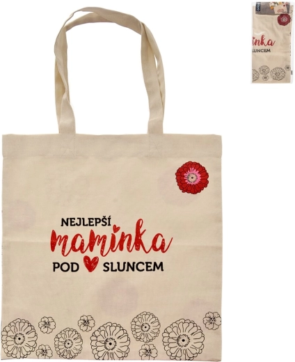 Pamut bevásárlótáska „A LEGJOBB ANYUKA”
