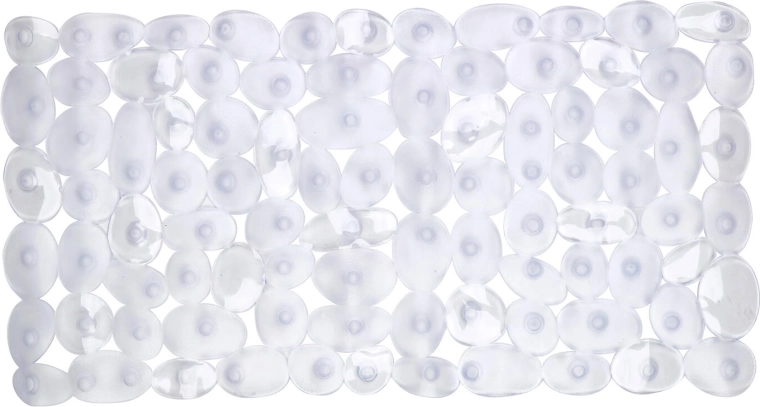 Csúszásgátló kádszőnyeg 70 × 36 cm, átlátszó