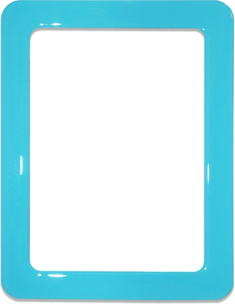 Mágneses öntapadós keret világoskék