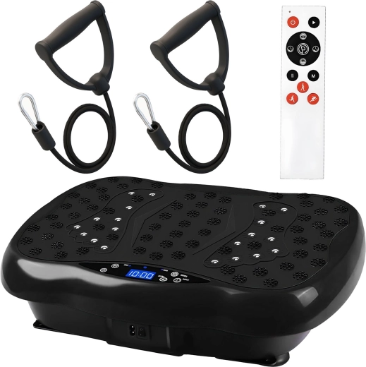 Renew Force Vibro Slim vibrációs platform – fekete