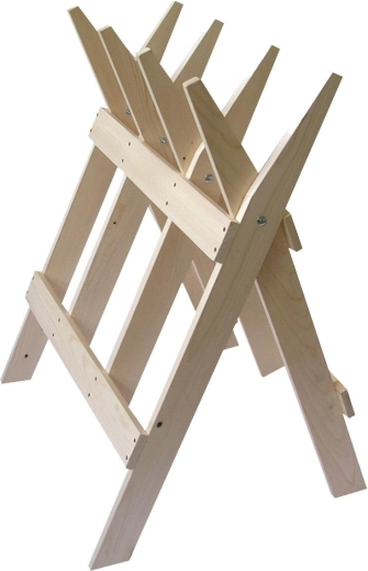 Összecsukható fa bak 100 × 90 cm lucfenyőből