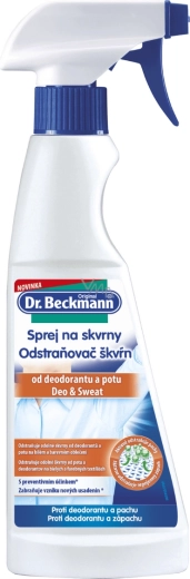 Izzadság- és dezodorfolt-eltávolító spray 250 ml DR. BECKMANN