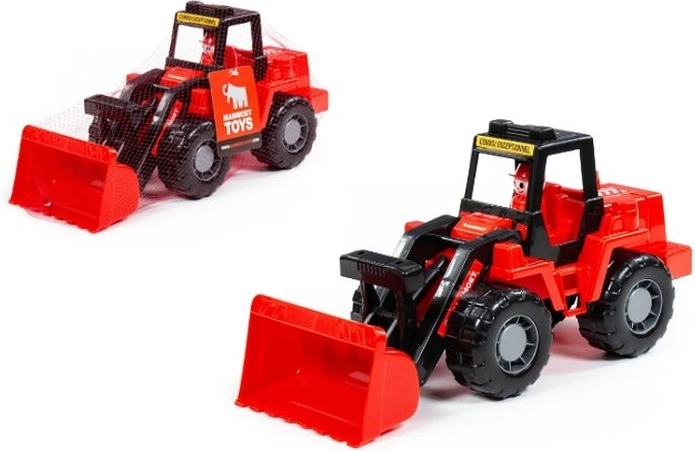 Mammoet Technik gyermek homlokrakodó traktor hálós csomagolásban