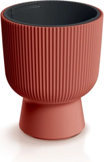 Milly virágcserép betéttel, 39 cm, rézszínű