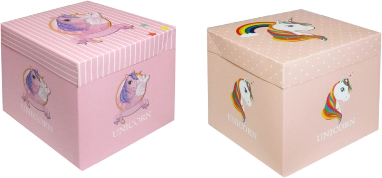 Ajándékdoboz egyszarvúval