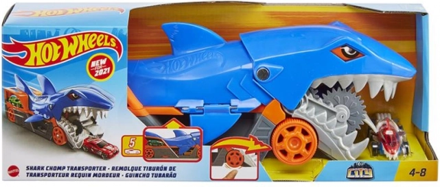 Hot Wheels City Cápa szállító – cápa autószállító