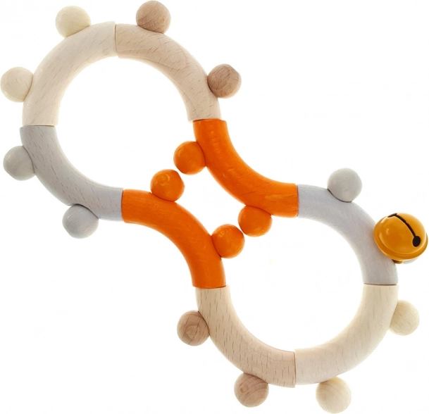 Hess motorikus csörgő Nature narancssárga