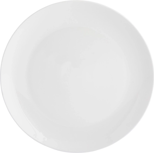 Bella 26 cm-es mélytányér krémszínű porcelánból