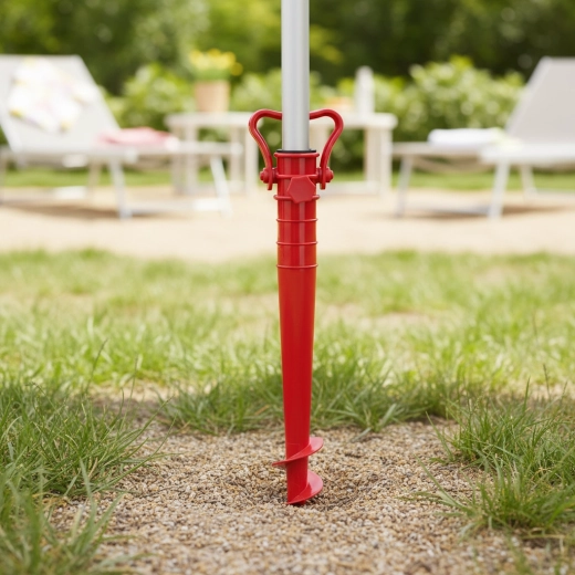 Csavaros napernyőállvány 38 cm, vegyes színek