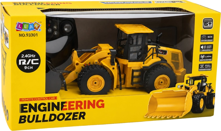 Távirányítású RC buldózer vezérlővel – 1 db