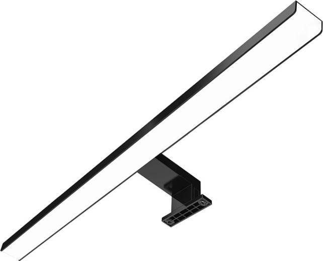 Solight LED fürdőszobai tükörvilágítás 3 az 1-ben, 60 cm, 12 W, 4000 K, fekete