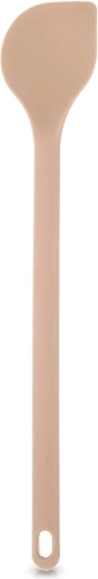 Bézs szilikon konyhai kanál 28 cm