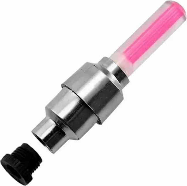 Világító szelepsapkák 2 db piros