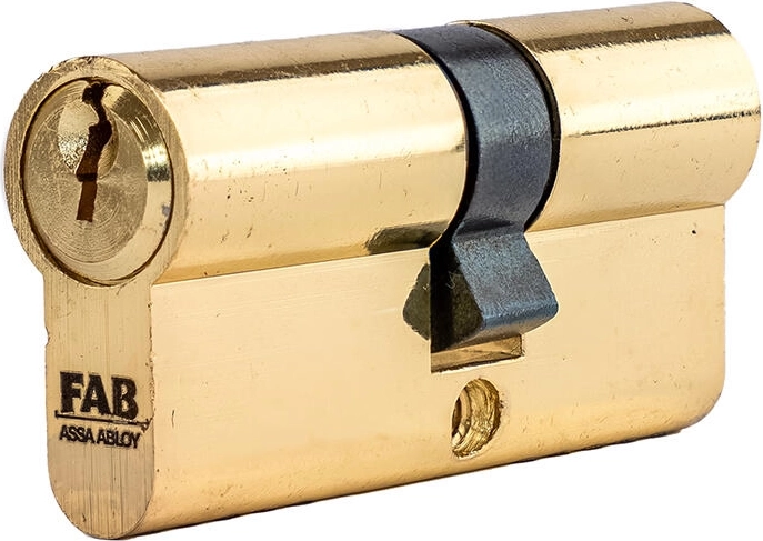 Építési hengerzárbetét FAB 2 HOME 30/35 sárgaréz