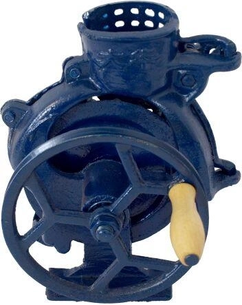 Öntöttvas asztali kukoricahántoló – kék