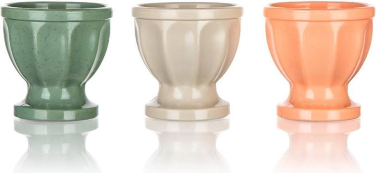 Culinaria műanyag tojástartó, vegyes színek, 3 db