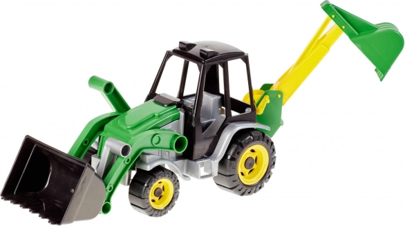 Traktor első és hátsó rakodóval gyerekeknek