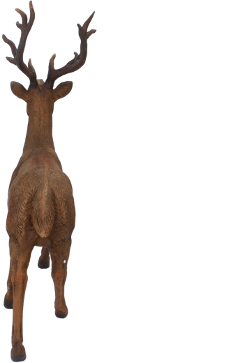Karácsonyi figura álló szarvas - 1 darab