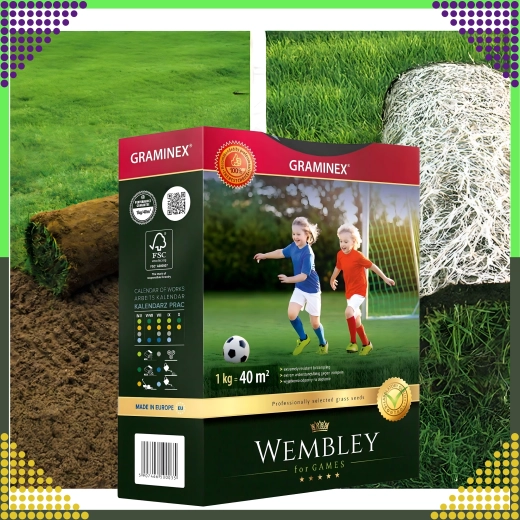 Prémium sport fűmagkeverék Wembley 1 kg