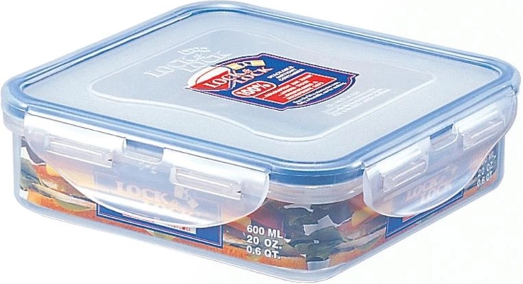 LOCKnLOCK négyszögletes ételtartó doboz 600 ml
