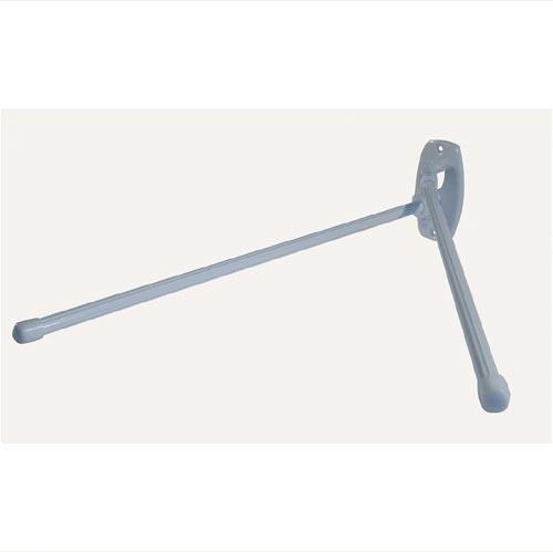 Kétszárnyú fém törölközőszárító – fehér