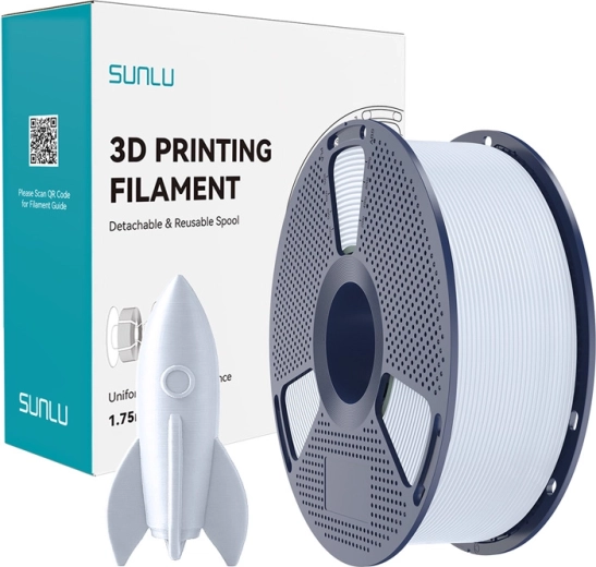 Sunlu PLA nagysebességű filament – fehér