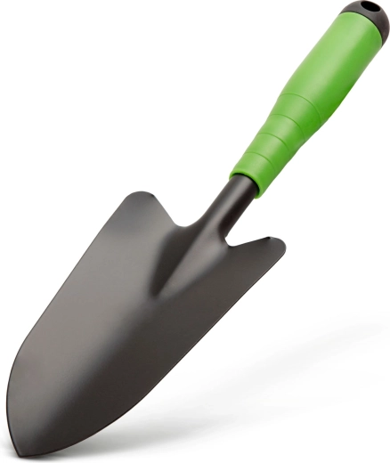 Fém kézi kerti ültetőlapát 31 cm