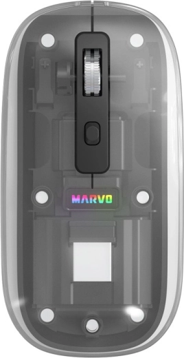 Marvo Prism B10 fekete vezeték nélküli irodai egér