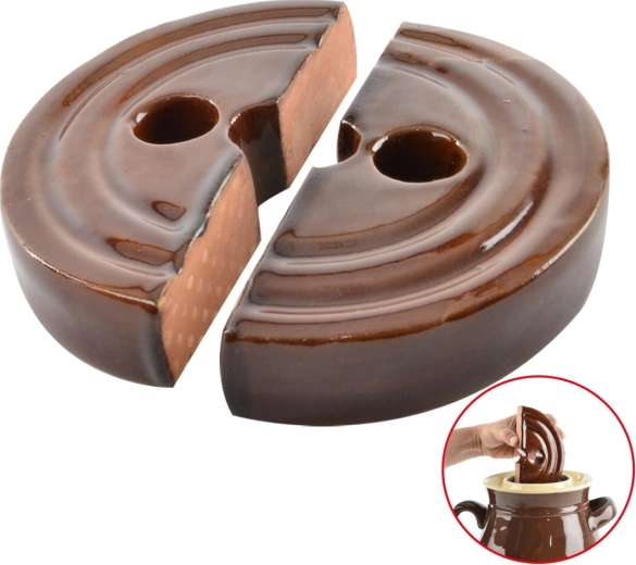 Kerámia lesúlyozó hordóhoz, átmérő 24 cm