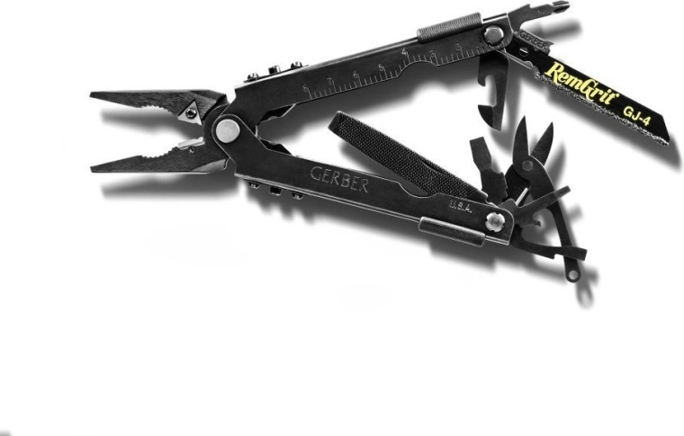 Gerber MP600 Bladeless pengementes multifunkciós fogó, 12 funkció, acél, fekete, tok