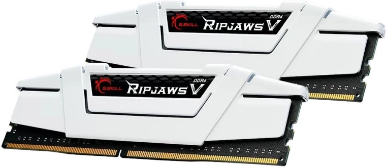 DDR4 memória 32 GB (2×16 GB) G.Skill Ripjaws V 3600 MHz CL18 fehér