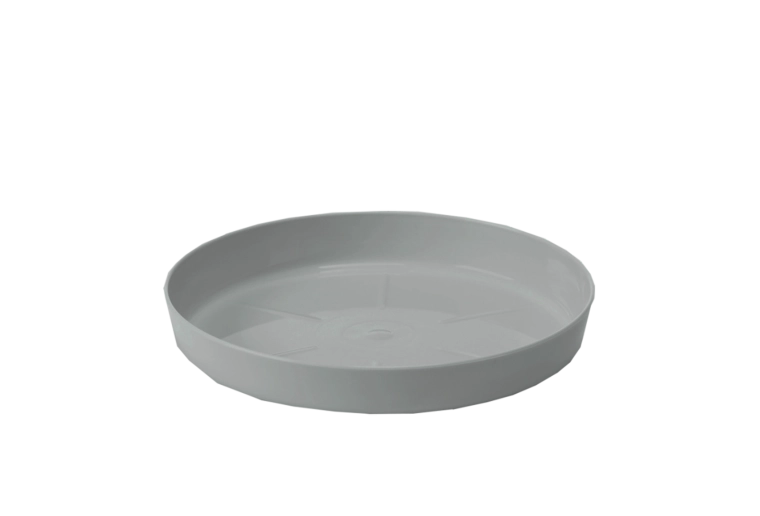 Szürke alátét Lamela Magnolia virágcseréphez, 17 cm