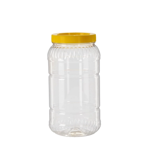 Átlátszó műanyag kancsó 3 l fedővel