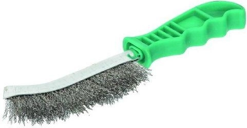 PUNK hullámos rozsdamentes acél kézi drótkefe