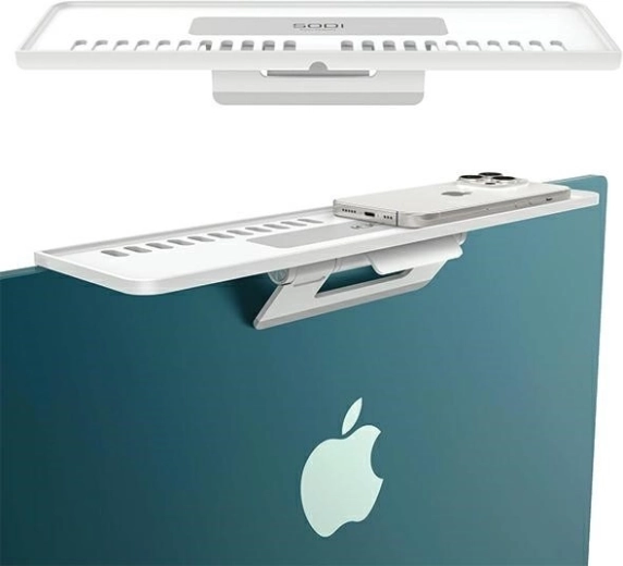 SODI 312 fehér monitorpolc